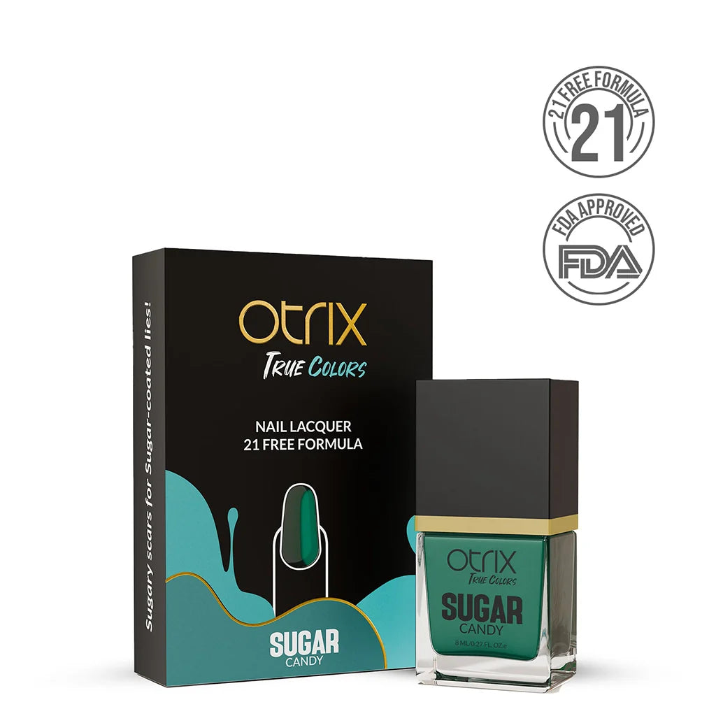 Sugary Tide Sugar Texture Green Nail Polish Listing PI - 06