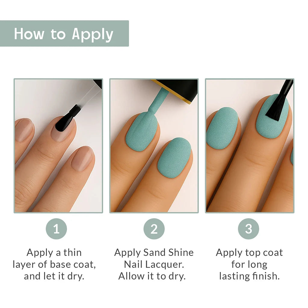 True Colors Teal Tide Sands Shine Nail Polish - 8ML