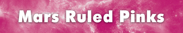 Aries - Mars Ruled Pink Nail Polish Shades