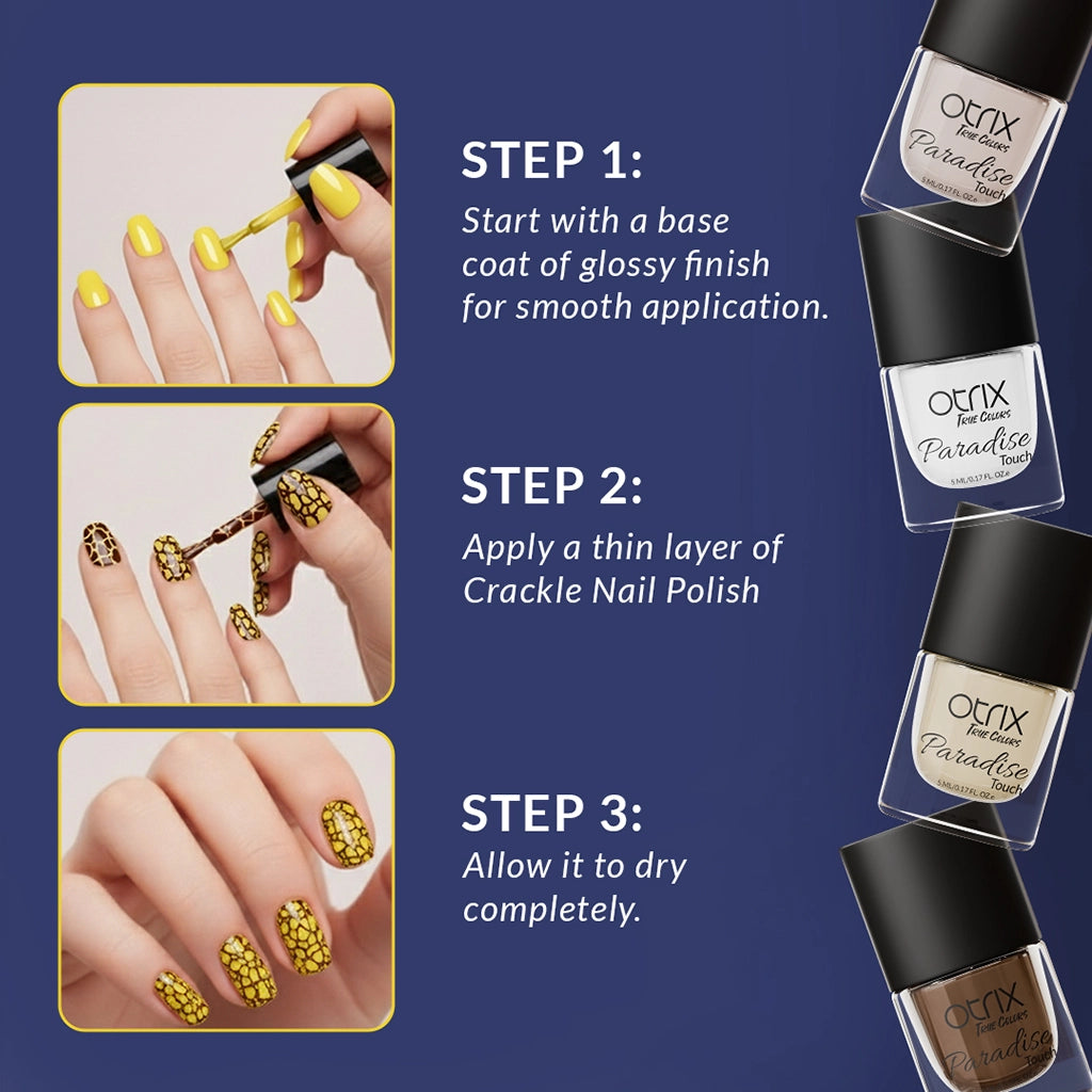 How to apply Paradise Touch Broken Shines nail polish