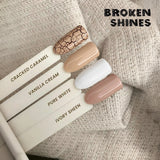 Paradise Touch Broken Shines nail polish shade swatches