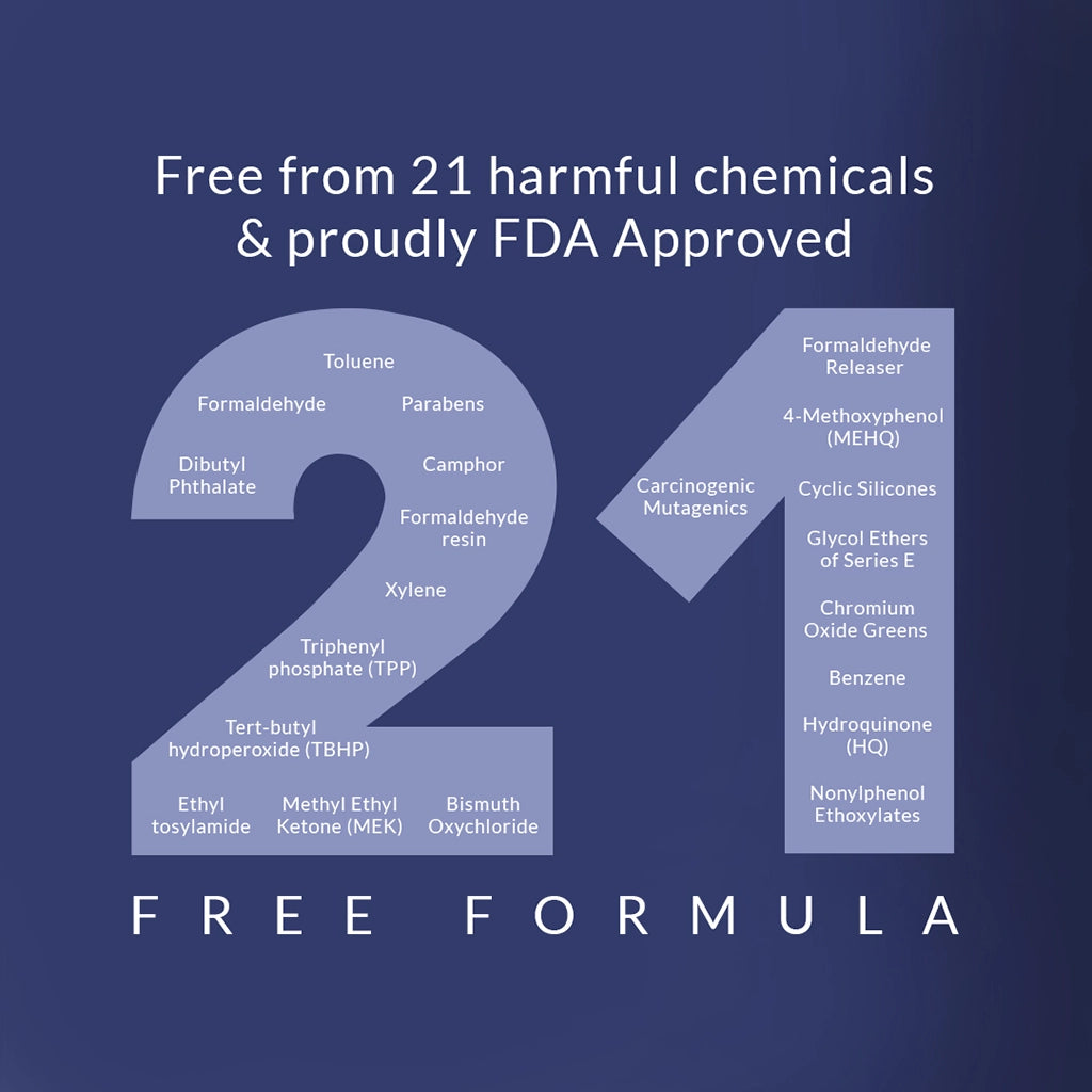 Paradise Touch crackle illusion nail polish 21-free and FDA-approved formula