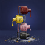 Paradise Touch crackle illusion nail polish combo bottle stack