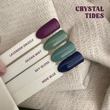 Paradise Touch Crystal Tides nail polish shade swatches