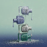 Paradise Touch Dune Glow nail polish combo bottle stack