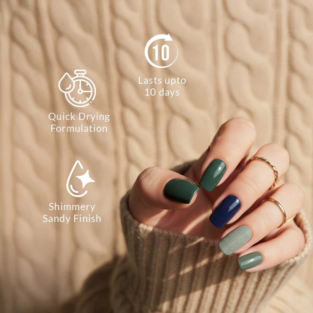 Paradise Touch Granite Glow nail polish features and benefits