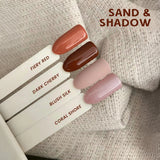 Paradise Touch Sand & Shadow nail polish shade swatches