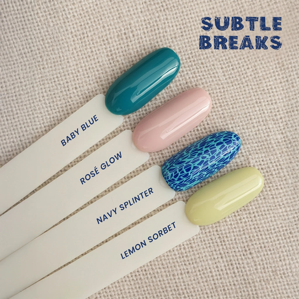 Paradise Touch Subtle Breaks nail polish shade swatches