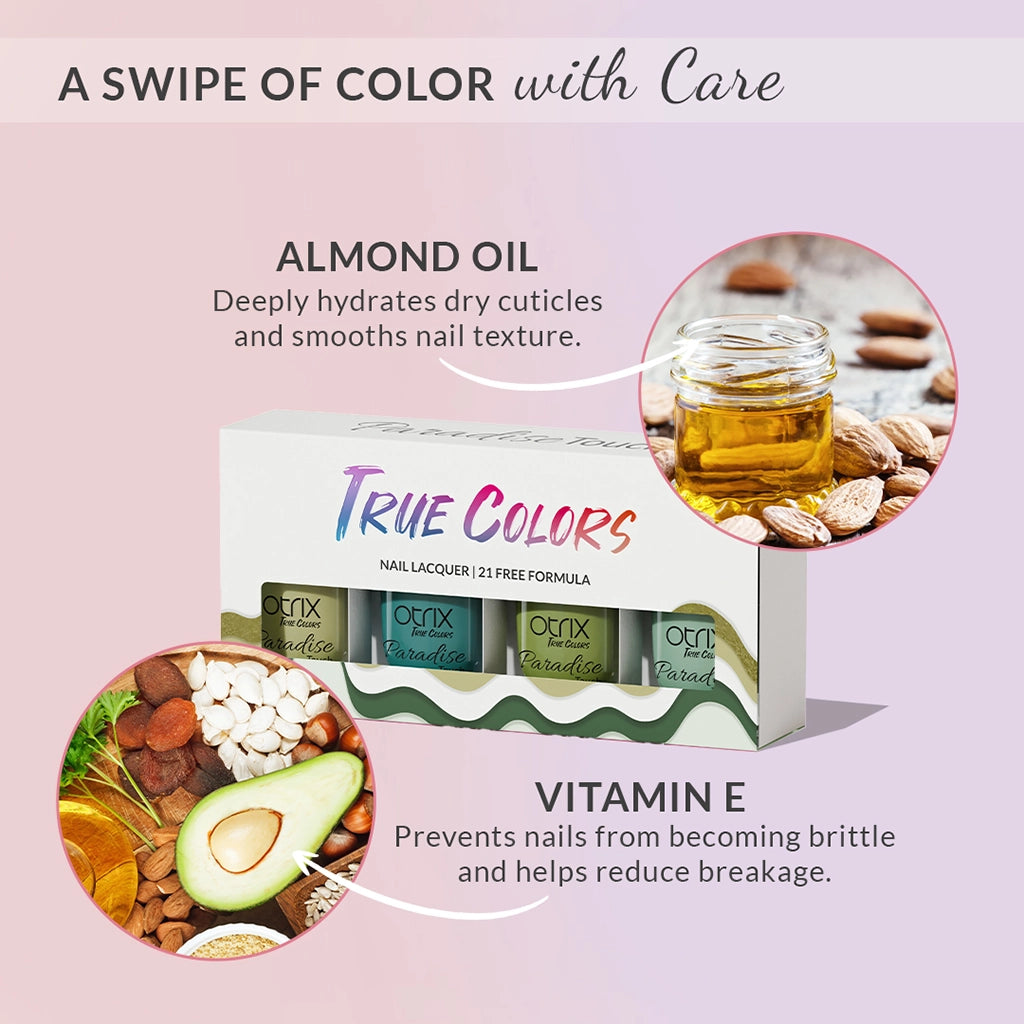 Paradise Touch Sugarcoat Nature nail polish ingredients