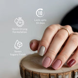 Paradise Touch Sugary Burst nail polish features and benefits