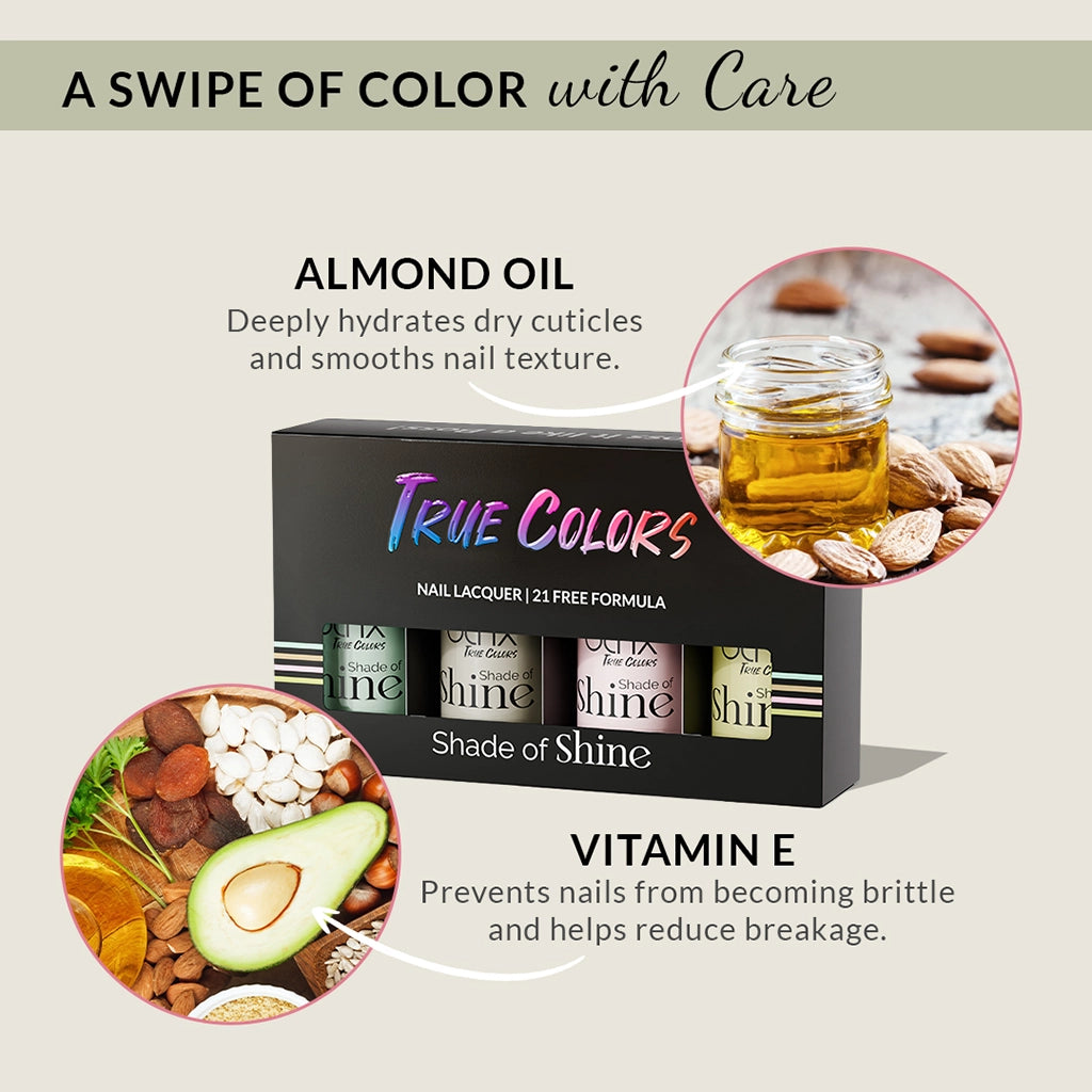 Shade of Shine Cozy Tones nail polish ingredients