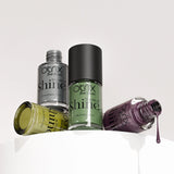 Shade of Shine Earthy Edge nail polish combo bottle stack