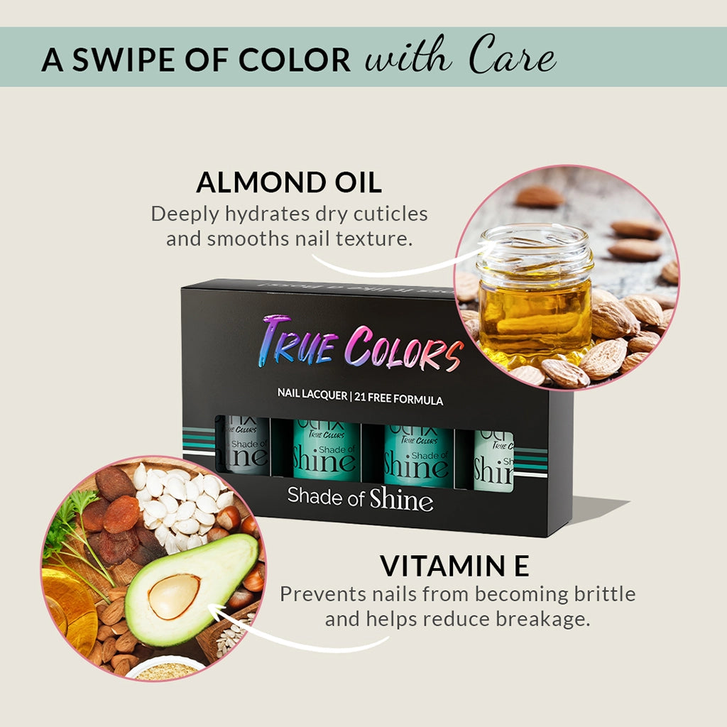 Shade of Shine Free Spirit nail polish ingredients