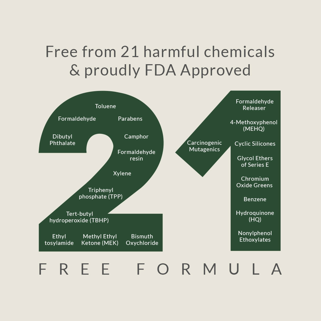 Shade of Shine Pure Rhythm nail polish 21-free and FDA-approved formula