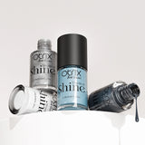 Shade of Shine Smooth Flow nail polish combo bottle stack