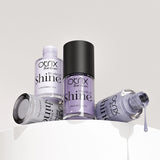 Shade of Shine Velvet Dream nail polish combo bottle stack