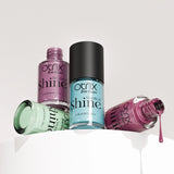 Shade of Shine Vibe Tribe nail polish combo bottle stack