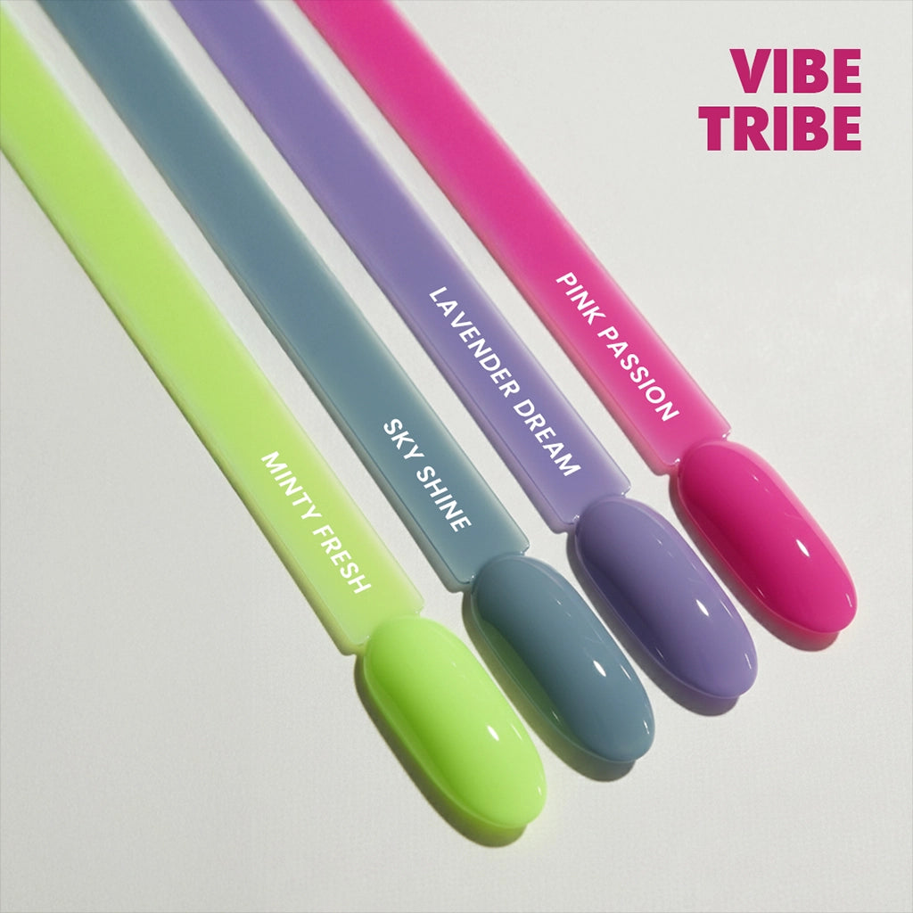 Shade of Shine Vibe Tribe nail polish shade swatches