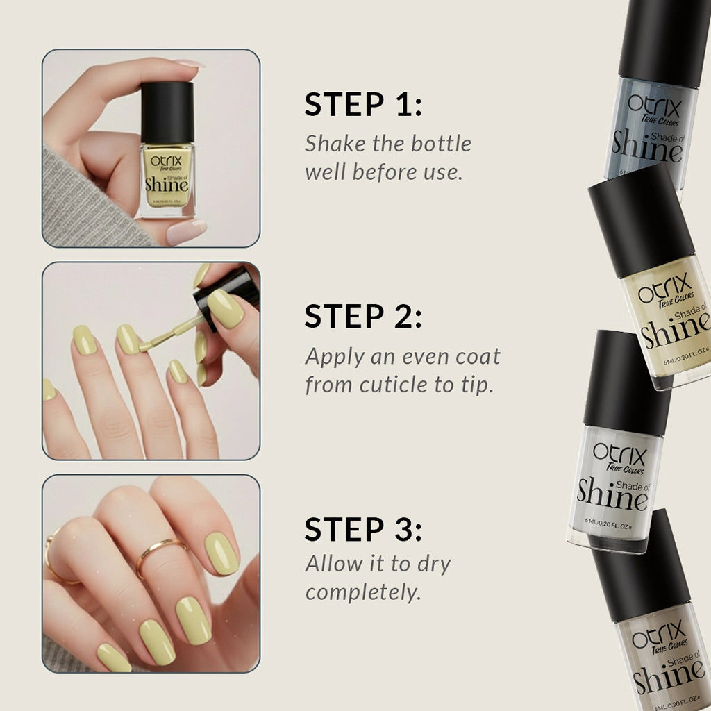 How to apply Shade of Shine Wanderer Escape nail polish