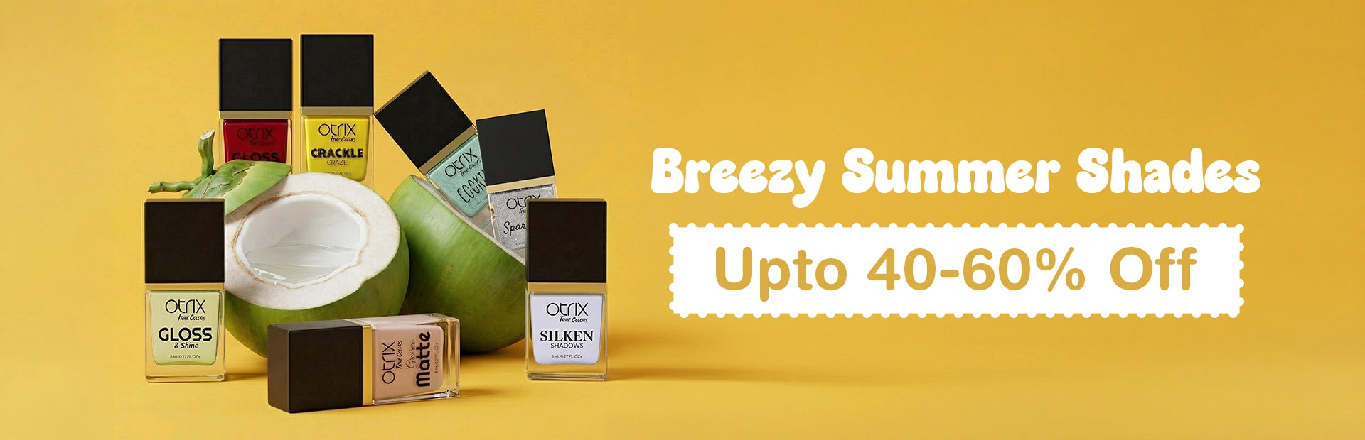 True Colors breezy summer nail shades with bright, fresh colors for a trendy look
