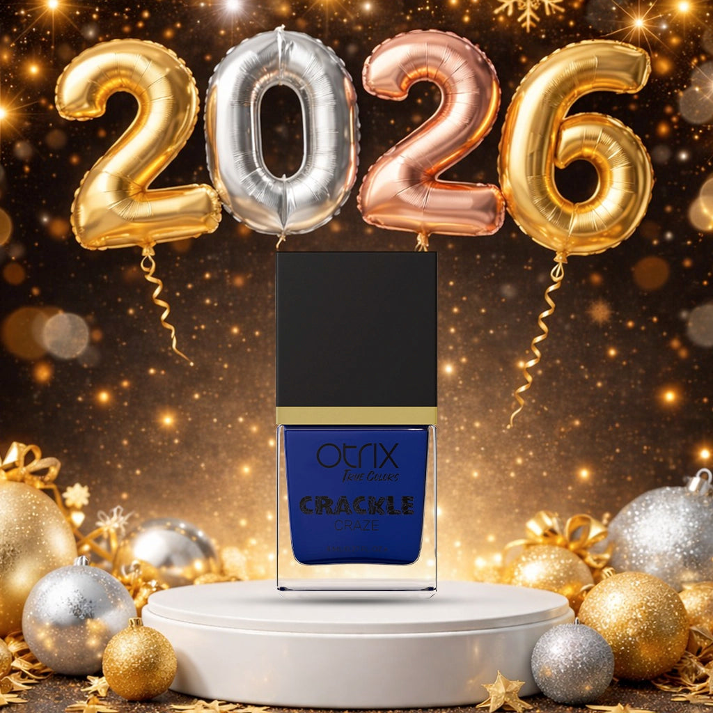 True Colors Navy Splinter Crackle Craze Nail Polish - 8ML