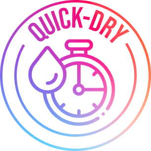 ⏱️ Quick Dry